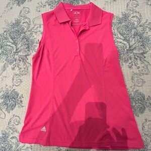 Adidas Puremotion Women's Pink Sleeveless Golf Top Size M. NWOT.